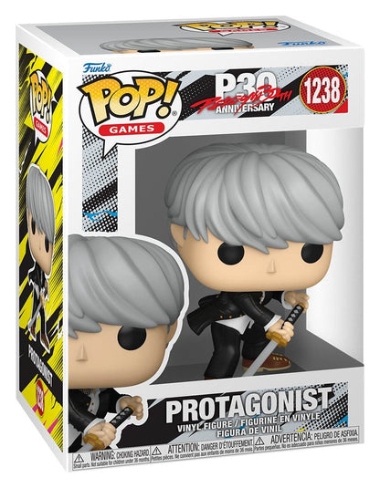 Persona 4 Pop! Games Vinyl Figure Protagonist (Yu) 9 cm - M 1