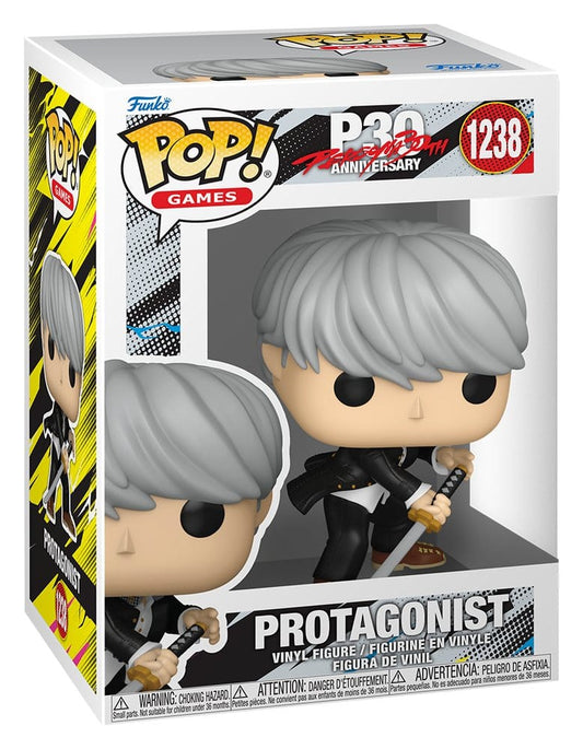 Persona 4 Pop! Games Vinyl Figure Protagonist (Yu) 9 cm - M 1