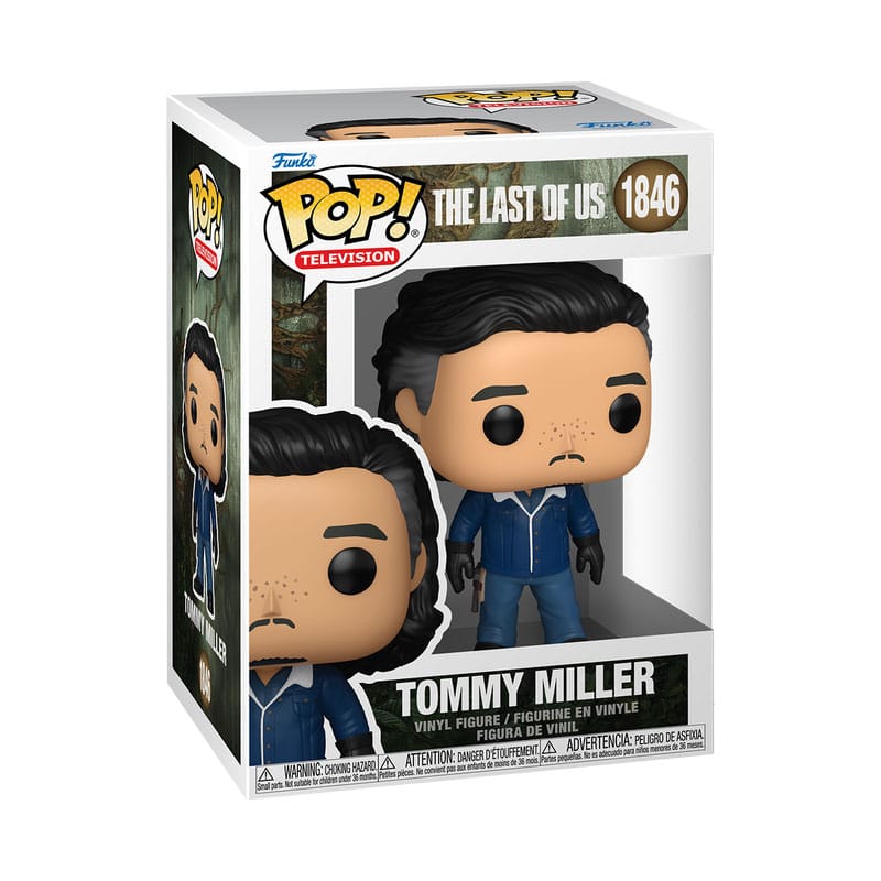 The Last Of Us Pop! Tv Vinyl Figures Tommy Miller 9 Cm - M 1