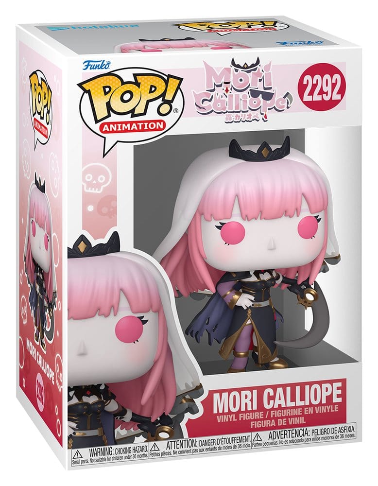Hololive POP! Animation Vinyl Figure Mori Calliope 9 cm - M 1