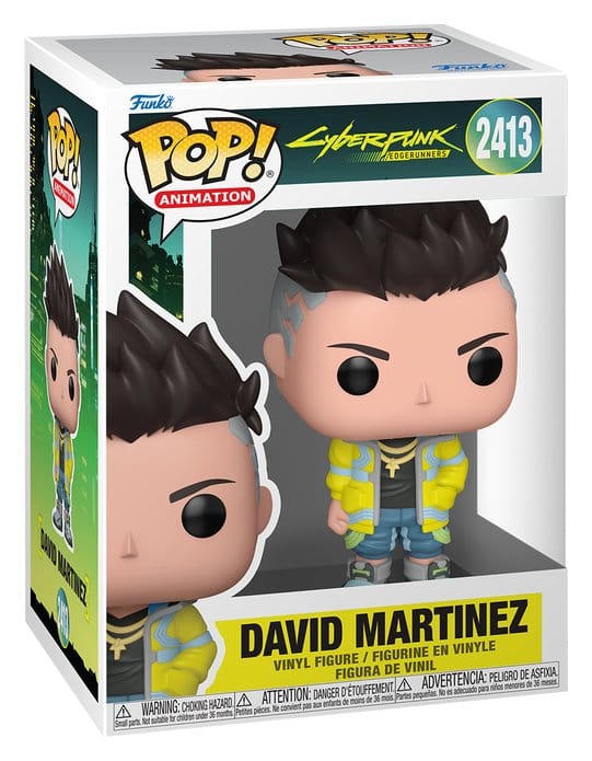 Cyberpunk Edgerunners Animation Pop! Vinyl Figure David 9 cm - M 1