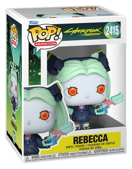 Cyberpunk Edgerunners Animation Pop! Vinyl Figure Rebecca 9 cm - M 1