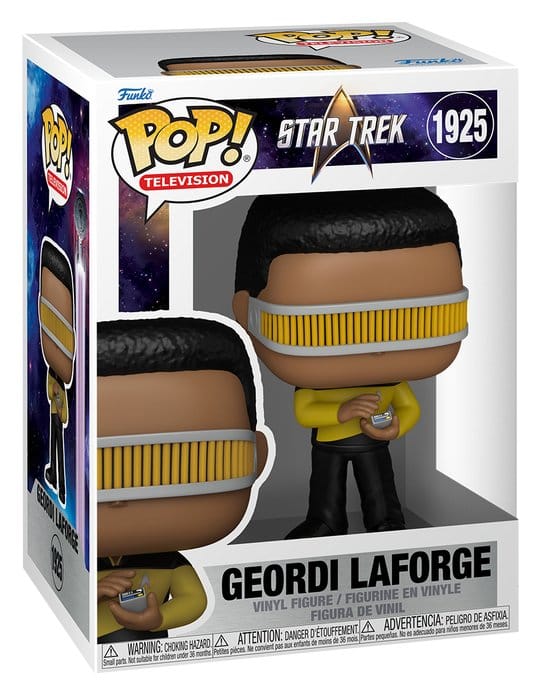 Star Trek TNG POP! Television Vinyl Figure Geordi La Forge 9 cm - M 1
