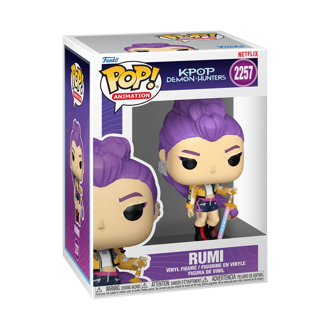 Kpop Demon Hunters Pop! Animation Vinyl Figure Rumi 9 Cm - M 1