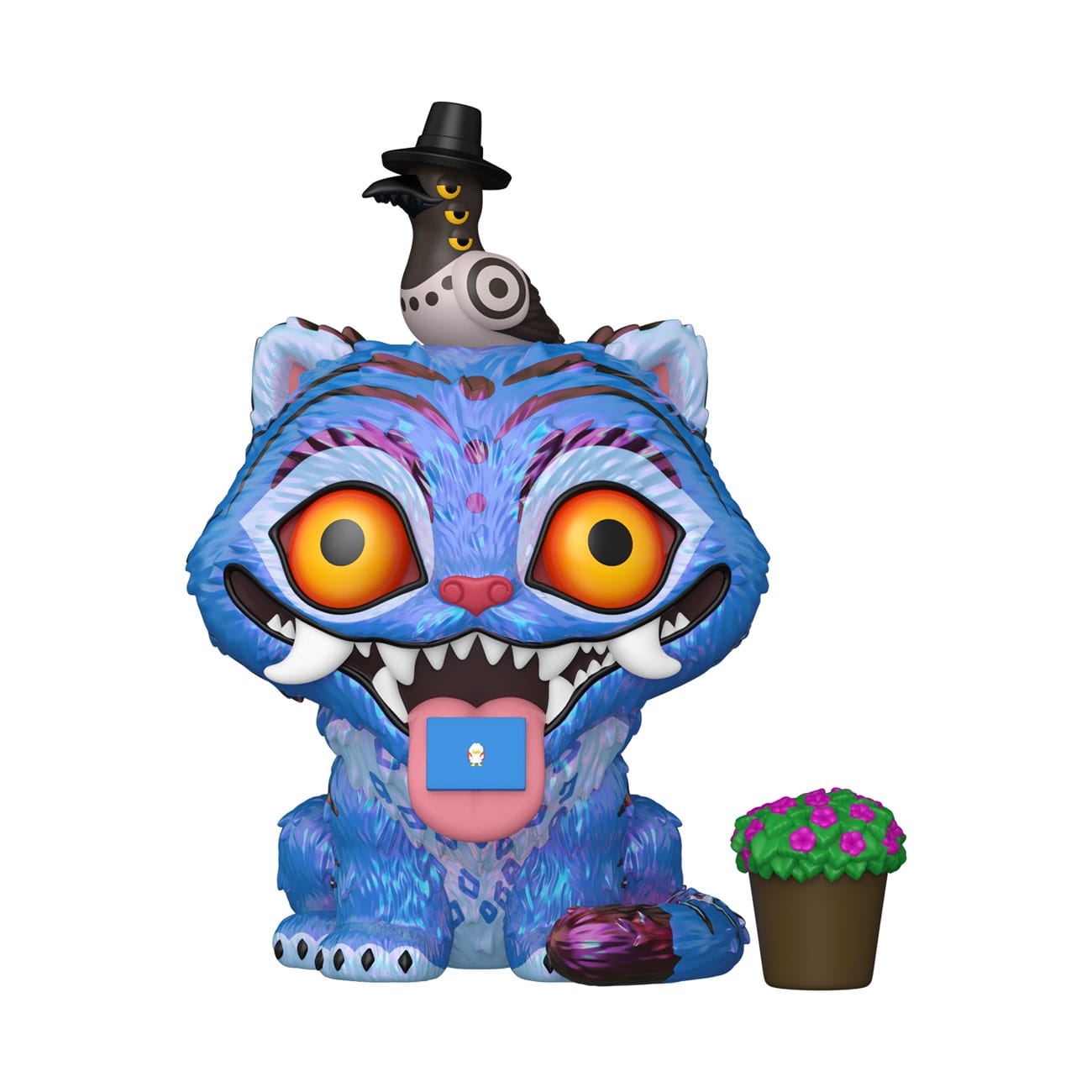 Kpop Demon Hunters Pop! Animation Vinyl Figure Tiger W/Bird 9 Cm - M 2