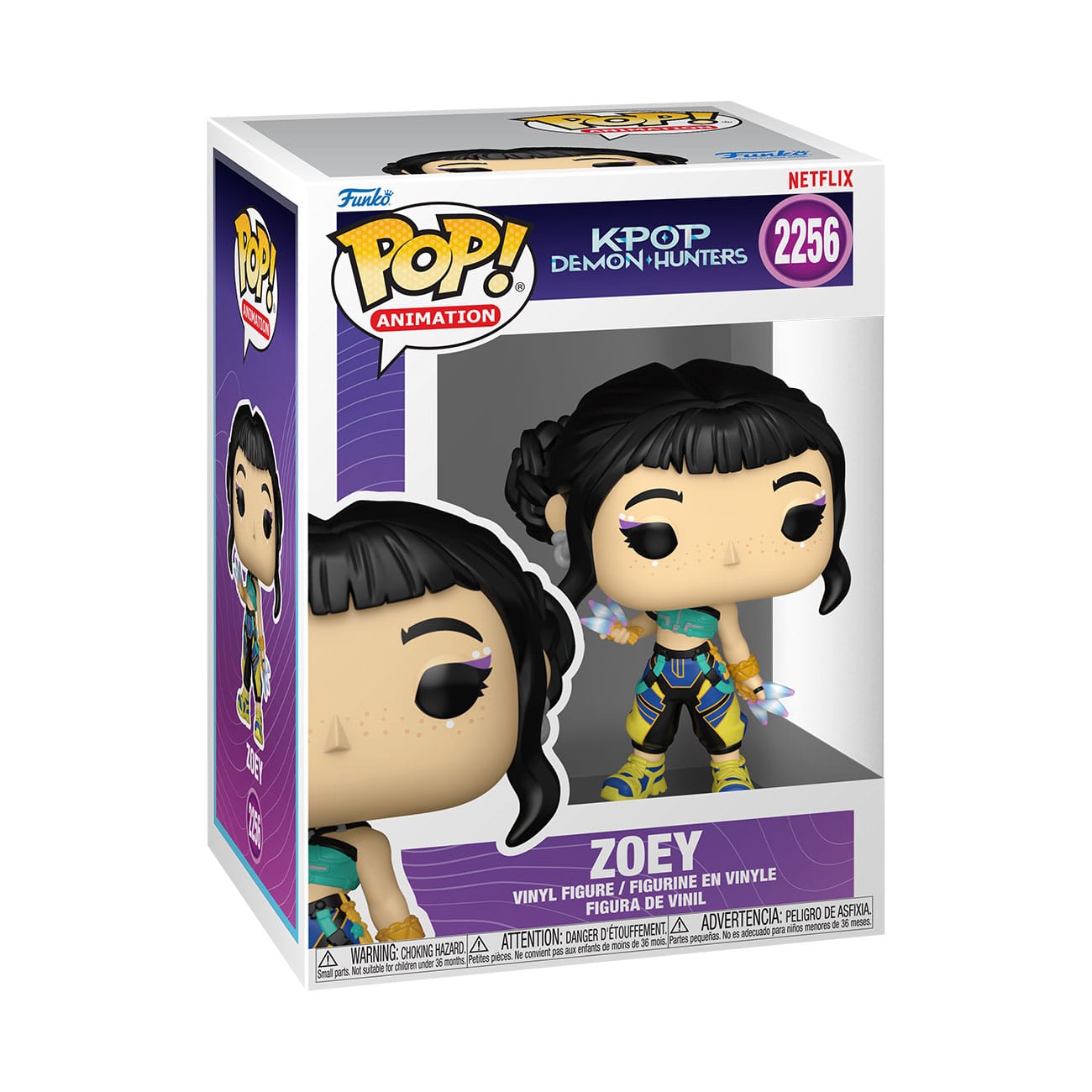 Kpop Demon Hunters Pop! Animation Vinyl Figure Zoey 9 Cm - M 1