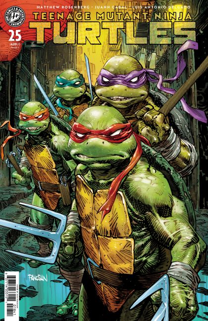 Teenage Mutant Ninja Turtles #25 Cvr C Dan Panosian Var - M - ENG - PROMO 1