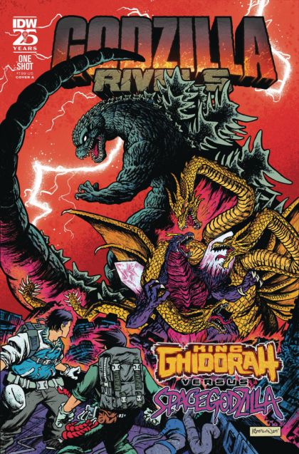 2024 - IDW Publishing - ON DEMAND - Godzilla Rivals: King Ghidorah Vs. Spacegodzilla #1 Var. A - M - Eng 1