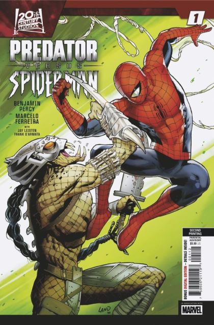 2025 - Predator Vs. Spider-Man #1 Var. J - M - ENG 1