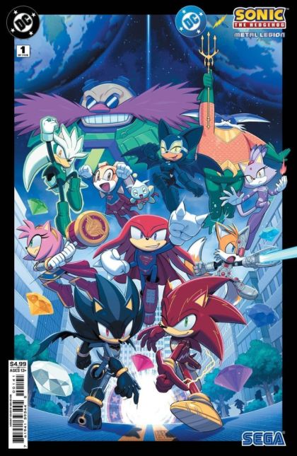 2026 - DC x Sonic the Hedgehog: The Metal Legion #1 Var. D - M - ENG - PRE-ORDER 1