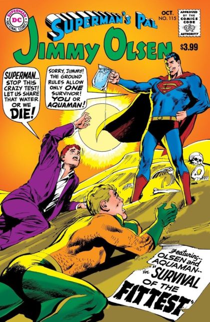2026 - Superman's Pal Jimmy Olsen #115 Var. B - Survival of the Fittest / The Kid Who Unmaksed Superman! - M - ENG - PRE-ORDER 1