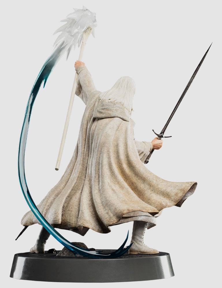 The Lord of the Rings Figures of Fandom PVC Statue Gandalf the White 23 cm - M 2