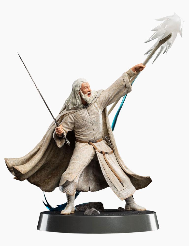 The Lord of the Rings Figures of Fandom PVC Statue Gandalf the White 23 cm - M 3