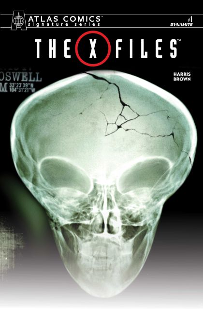 X-Files #1 Cvr I Roswell Photo Atlas Edition Signed By Joe Harris - M - ENG - PROMO 1