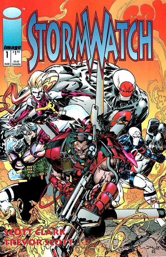 1993 - Stormwatch, Vol. 1 #1 Var. A - NM - ENG 1