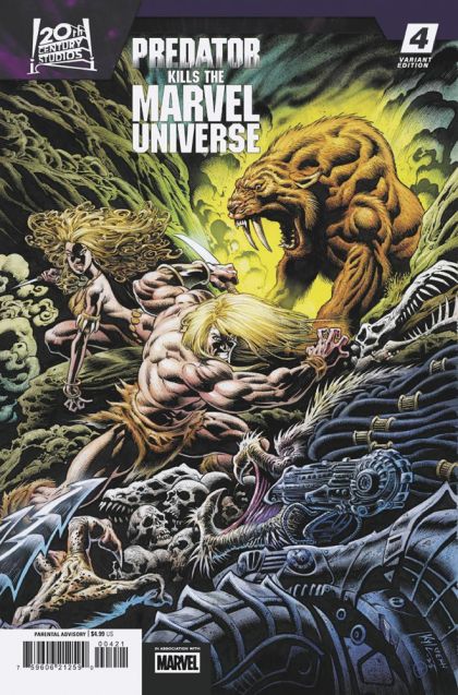 2025 - Predator Kills the Marvel Universe #4 Var. B - M - ENG 143