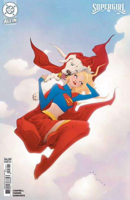 2025 - Supergirl, Vol. 8 #8 Var. B - Not a Creature Was Stirring - M - ENG 1