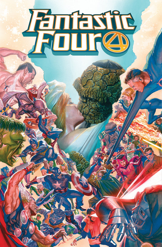 2025 - Fantastic Four By Dan Slott Omnibus Vol 01 Cvr B Alex Ross Direct Market Exclusive Cover - M - ENG 1