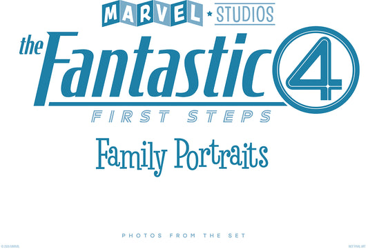 2025 - Marvel Studios' The Fantastic Four: First Steps Family Portraits - Photos From The Set - M - ENG 1