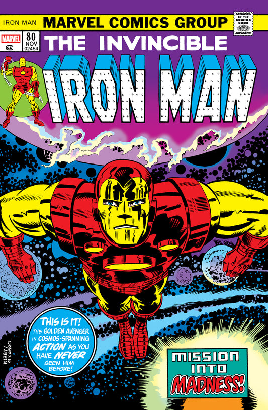 2025 - The Invincible Iron Man Omnibus Vol 04 Cvr B Jack Kirby Direct Market Cover - M - ENG 1