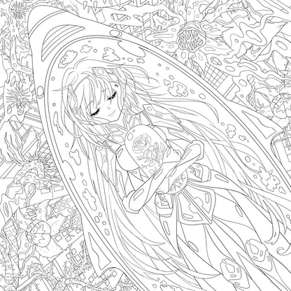 2025 - Love & Dystopia Coloring Book - M - ENG 3