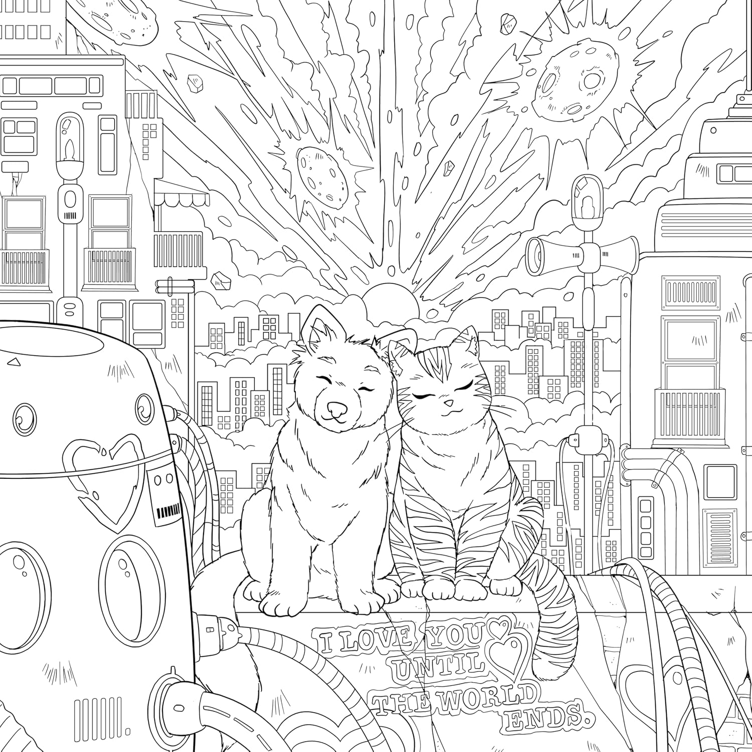 2025 - Love & Dystopia Coloring Book - M - ENG 4