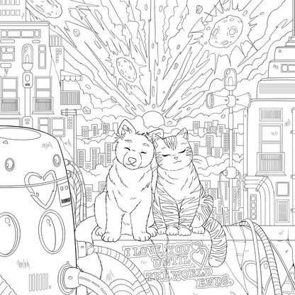 2025 - Love & Dystopia Coloring Book - M - ENG 4