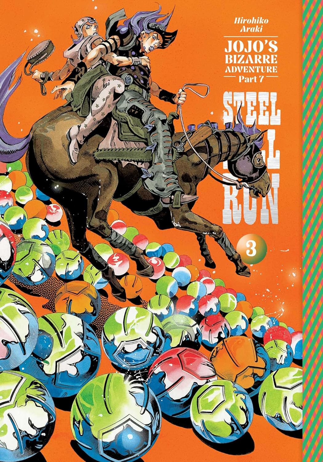 2025 - Jojo's Bizarre Adventure Part 7: Steel Ball Run #3 - M - ENG