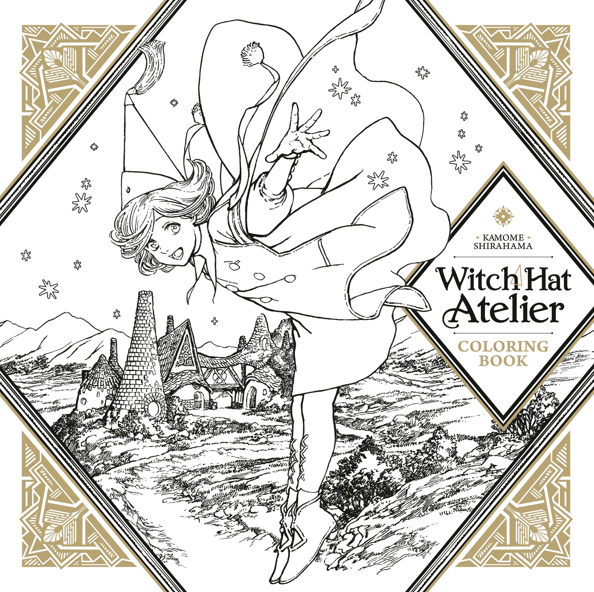 2025 - Witch hat Atelier Coloring Book - M - ENG 217