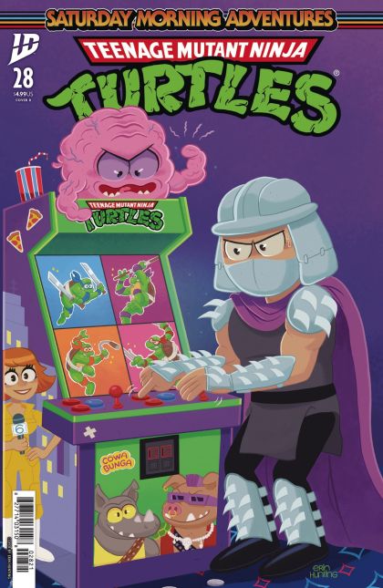 2025 - Teenage Mutant Ninja Turtles: Saturday Morning Adventures Continued #28 Var. B - Siren Song - M - ENG - PRE-ORDER 1