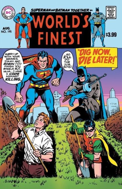 2026 - World's Finest Comics #195 Var. B - Dig Now, Die Later! / The Riddle of the Super-Zoo! - M - ENG - PRE-ORDER 1