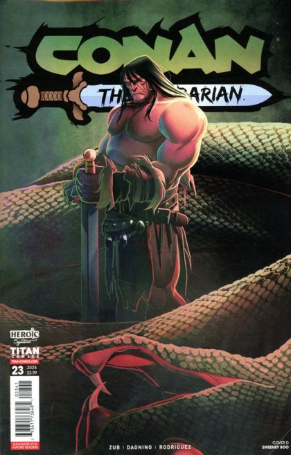 2025 - Conan the Barbarian #23 Var. D - A Nest Of Serpents - M - ENG - PRE-ORDER 1