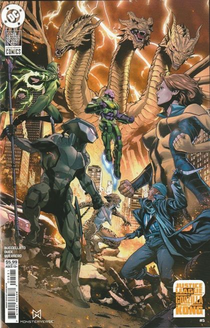 2025 - Justice League vs. Godzilla vs. Kong 2 #5 Var. C - M - ENG - PRE-ORDER 1