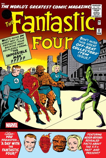 2025 - Fantastic Four, Vol. 1 #11 Var. C - A Visit With the Fantastic Four / The Impossible Man! - M - ENG 92