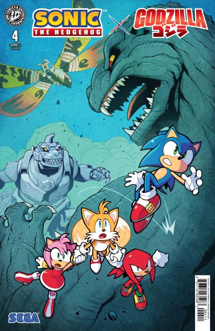 2026 - Sonic the Hedgehog X Godzilla #4 Var. A - M - ENG - PROMO 1