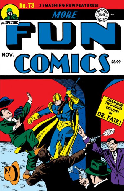 2025 - More Fun Comics #73 Var. F - Doctor Fate / The Case of the Namesake Murders / Radio Squad / The Black Knight / Who Did It? / Clip Carson / The Spectre / - M - ENG 1
