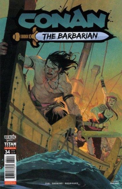 2026 - Conan the Barbarian (Titan Comics) #34 Var. A - M - ENG - PRE-ORDER 1