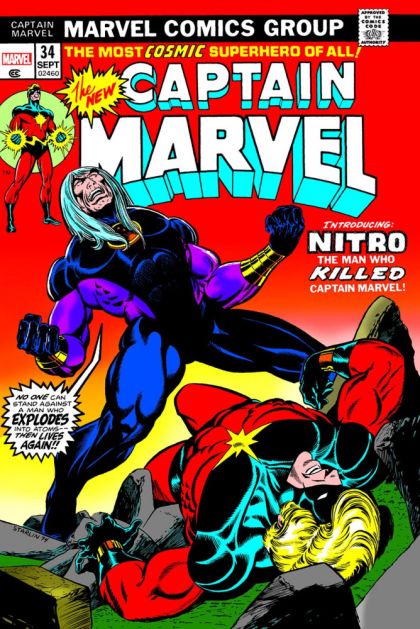 2025 - The Death of Captain Marvel Omnibus Var. HC-B - M - ENG - PRE-ORDER 1