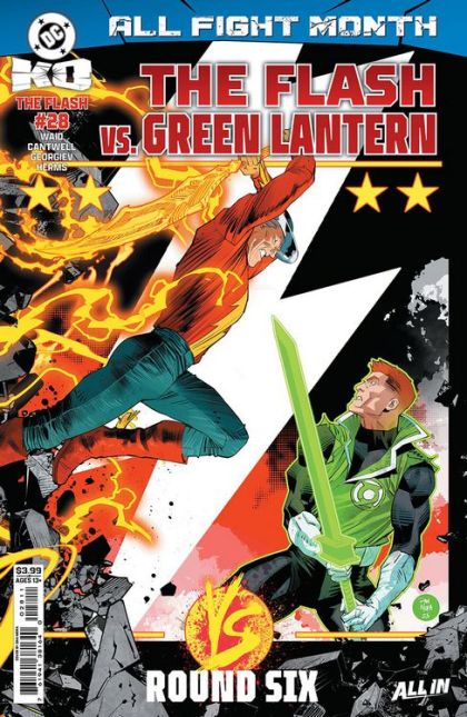 2025 - Flash, Vol. 6 #28 Var. A - Round Six: The Flash vs. Green Lantern - M - ENG 1