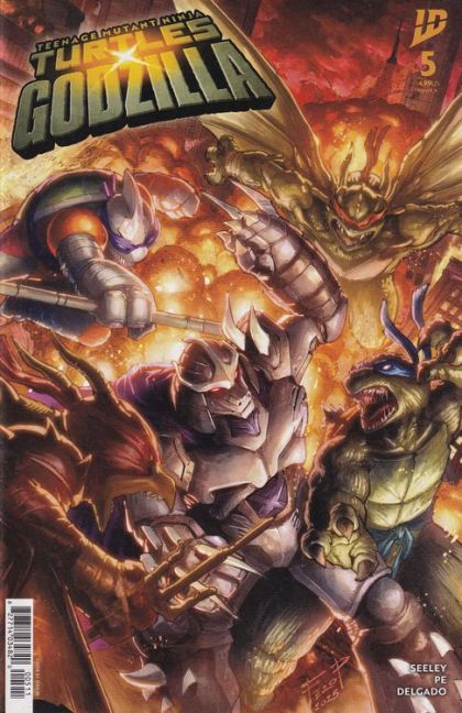 2026 - Teenage Mutant Ninja Turtles x Godzilla #5 Var. A - M - ENG - PRE-ORDER 1