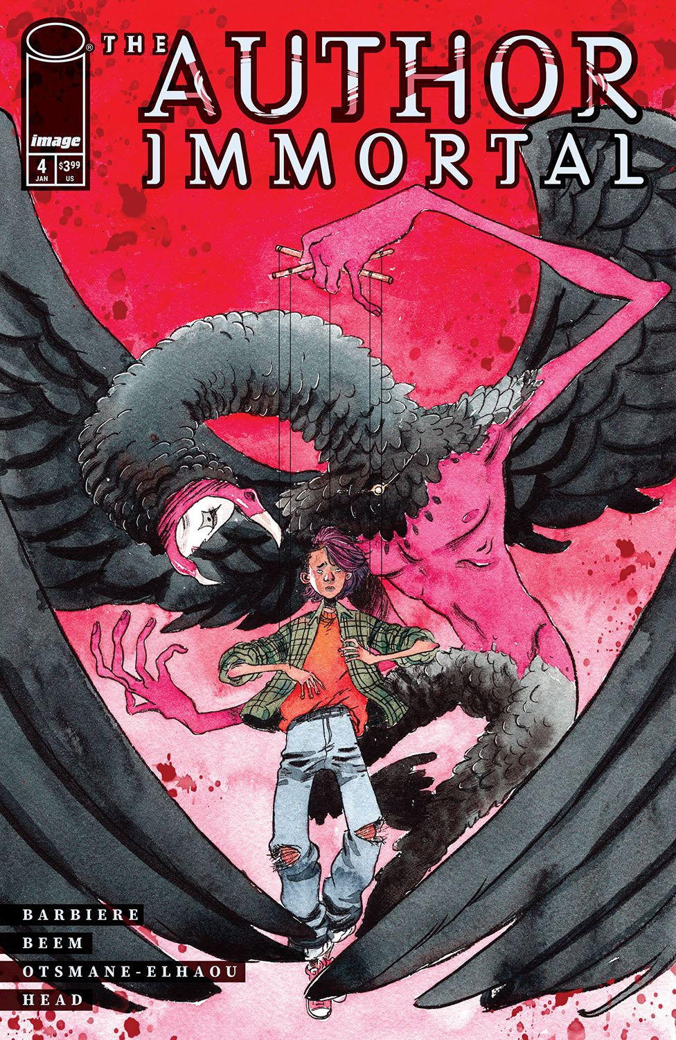 2025 - Author Immortal #4 Cvr A Morgan Beem - M - ENG 1