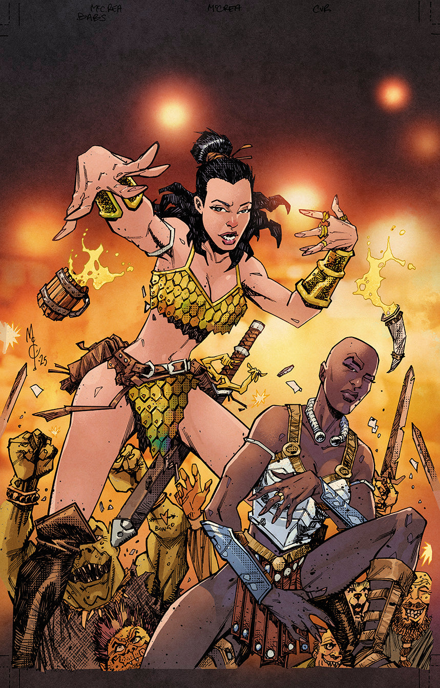 2025 - Babs The Black Road South #1 (Of 6) Cvr B Inc 1-3 John Mccrea Unlock Var - M - ENG 1