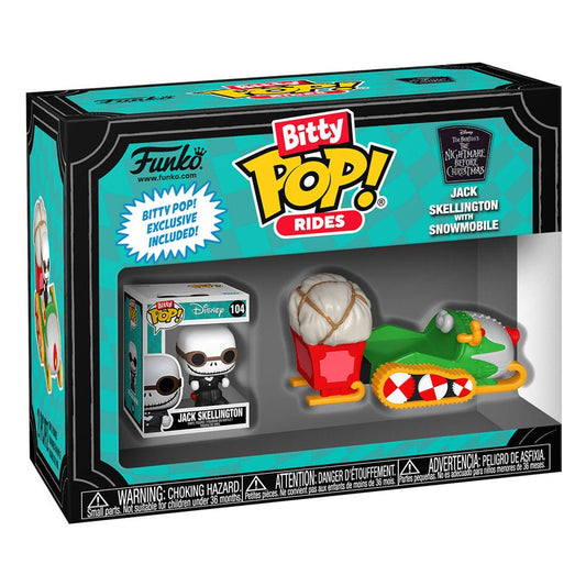 Nightmare before Christmas Pop! Skellington w/Snowmobile 2,5 cm 1