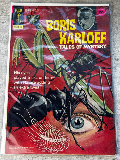 1974 - Boris Karloff Tales of Mystery #52 - The Human Microscope! - VF+ - ENG 1