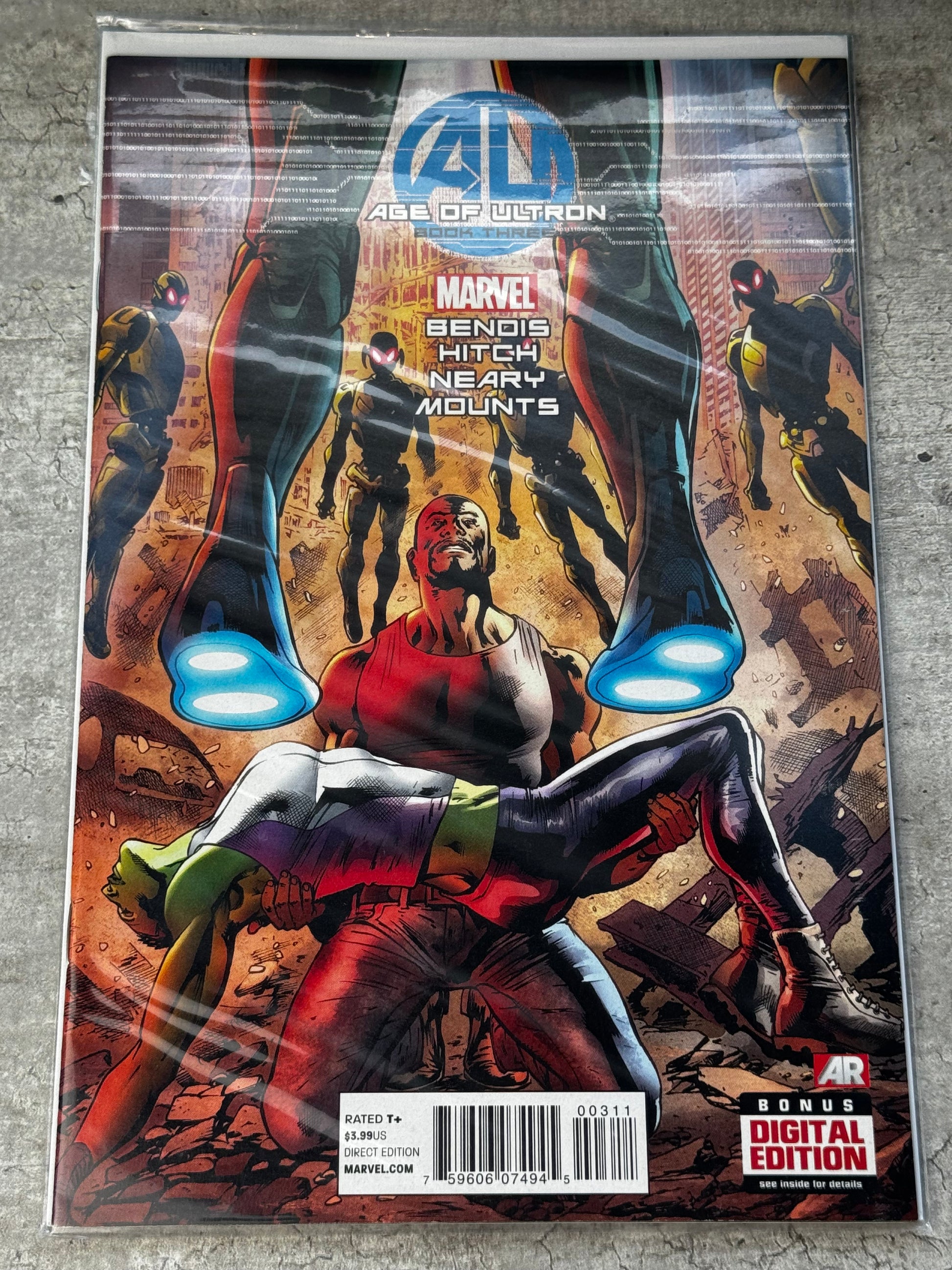 2013 - Age of Ultron #3 Var. A - Book Three - NM - ENG 1