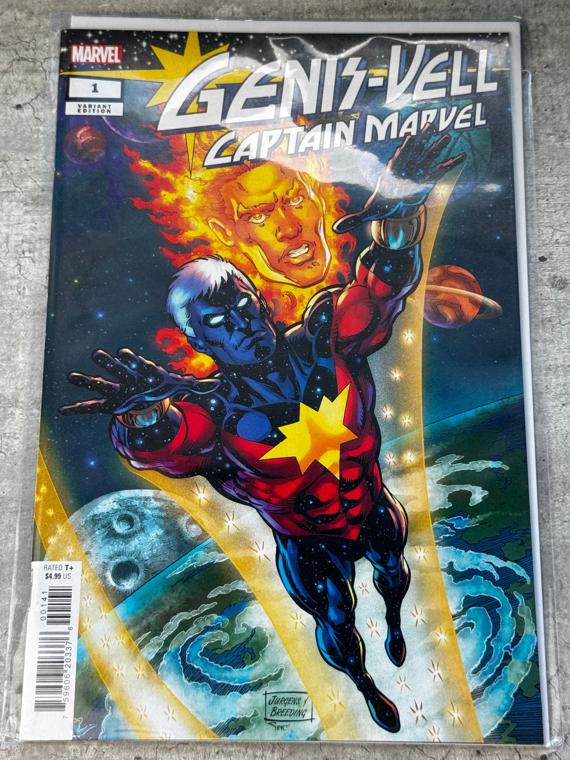 2022 - Genis-Vell: Captain Marvel #1 Var. D - NM+ - ENG 1