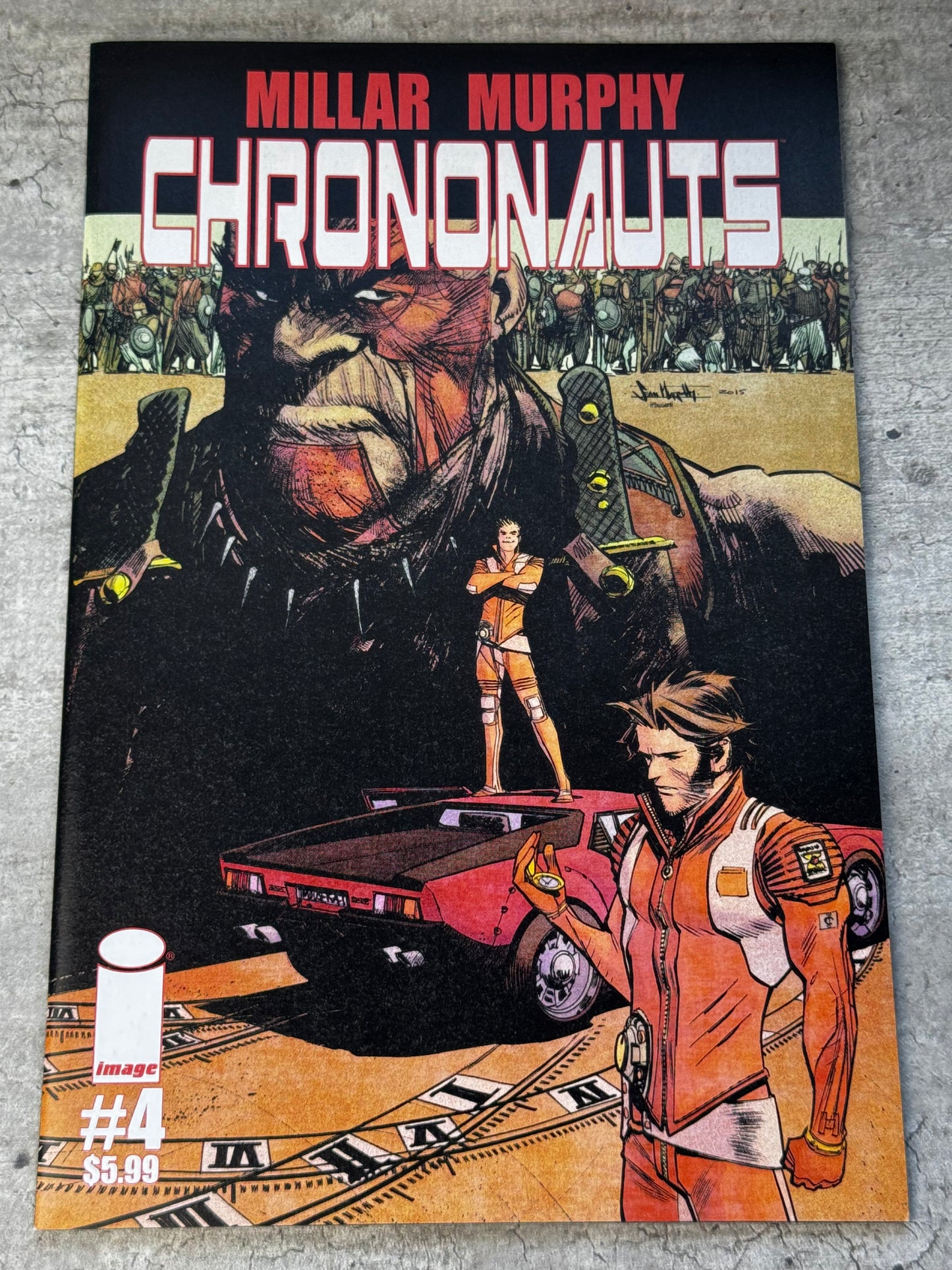 2015 - Chrononauts #4 Var. A - NM+ - ENG 1