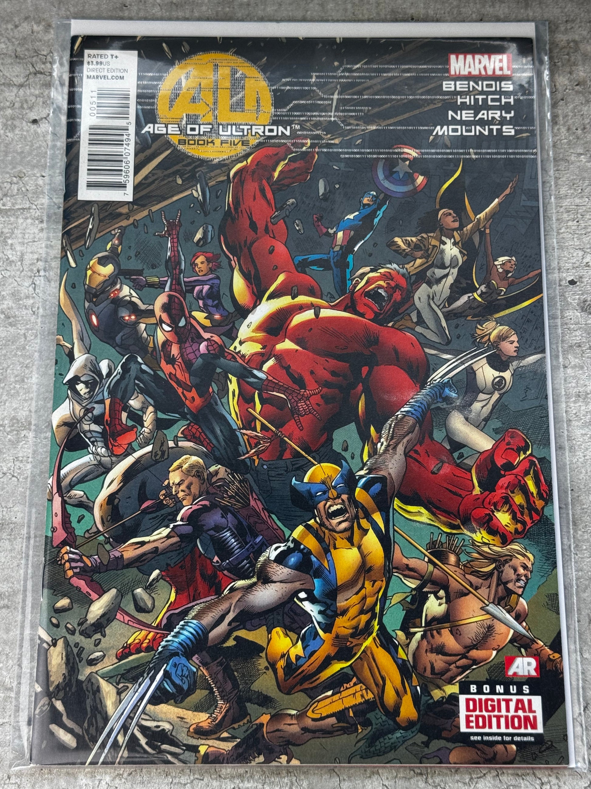 2013 - Age of Ultron #5 Var. A - Book Five - NM - ENG 1