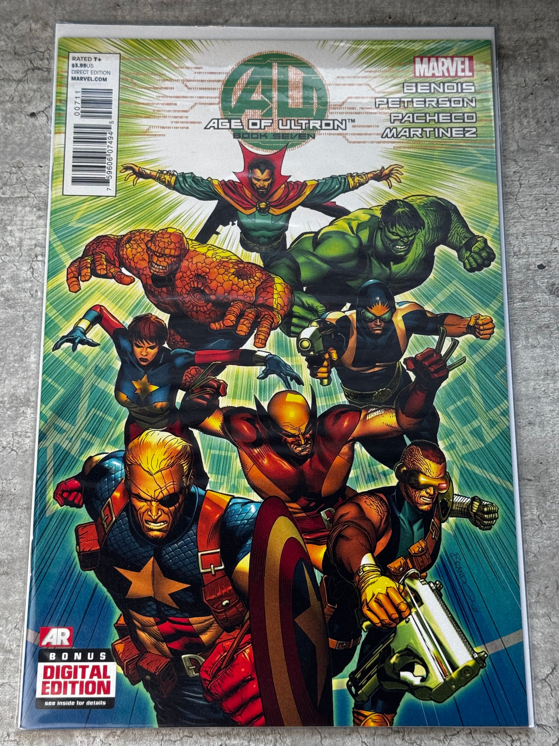 2013 - Age of Ultron #7 Var. A - Book Seven - NM - ENG 1