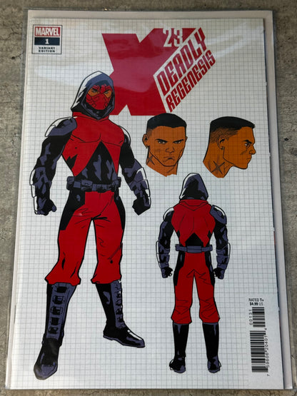 2023 - X-23: Deadly Regenesis #1 Var. C - The Past Haunts Us All - NM+ - ENG 1